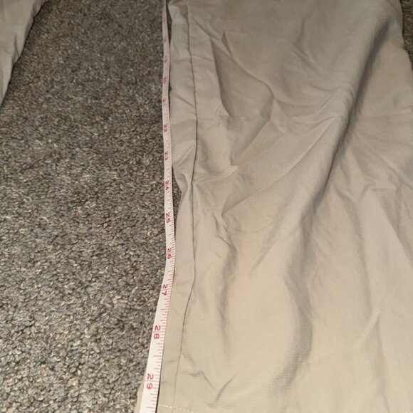 Columbia Women's Zip Off Khaki Pants Convertible Fossil Aruba Omni Shade 30 PFG - Picture 2 of 16